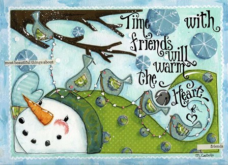 Friend's Words by Maureen Lisa Costello art print