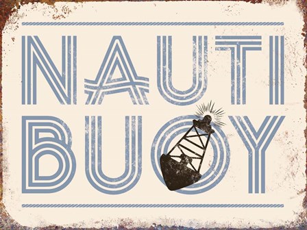 Nauti Buoy by J.J. Brando art print