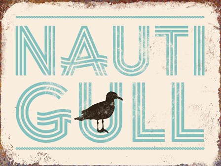 Nauti Gull by J.J. Brando art print