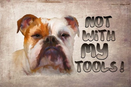 Not with My Tools by Ramona Murdock art print
