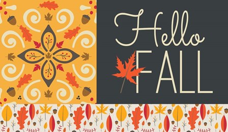 Hello Fall I by ND Art &amp; Design art print