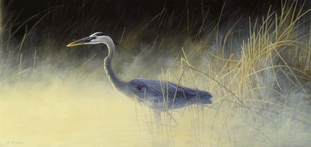 Fishing The Mist by Michael Budden art print