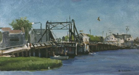 Manasquan Bridge by Michael Budden art print