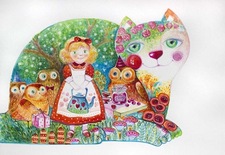 Happy Birthday by Oxana Zaika art print