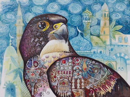 Falcon by Oxana Zaika art print