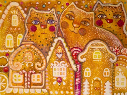 Gingerbread by Oxana Zaika art print