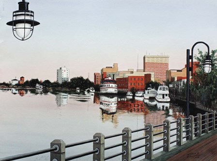 Waterfront 2 by Patrick Sullivan art print