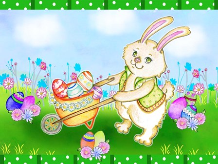 Wheelbarrow by Valarie Wade art print