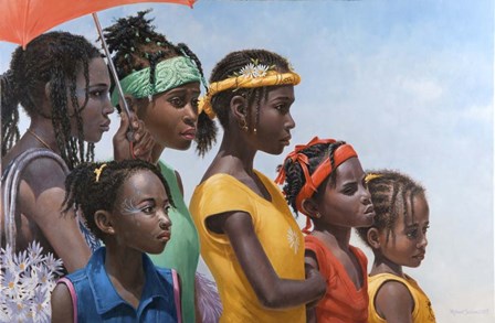 Waiting For The Parade by Michael Jackson art print