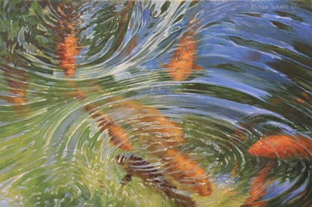 Ripples by Michael Jackson art print