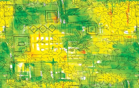 Lemon &amp; Lime by Stessi art print