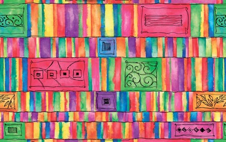 Neon Pink by Stessi art print