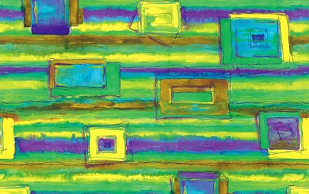 Abstract Geometric by Stessi art print