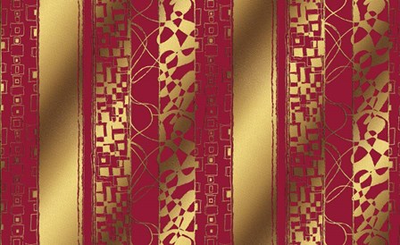 Gold and Red by Stessi art print