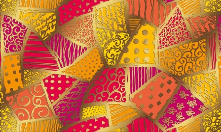 Crazy Pattern by Stessi art print