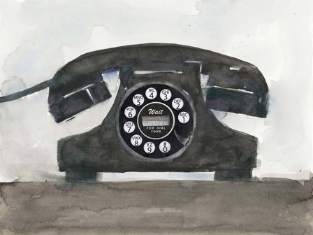 Phoning II by Sam Dixon art print