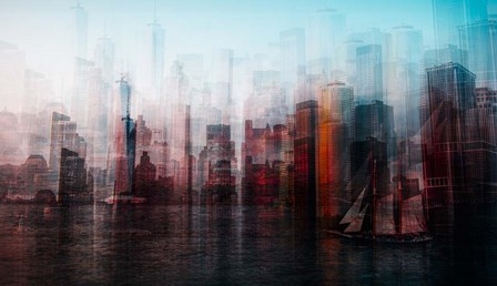 Manhattan by Carmine Chiriaco art print
