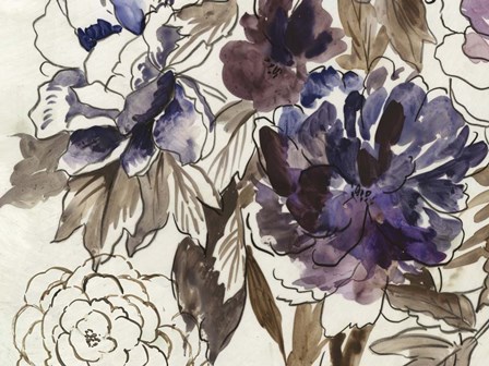 Plum Floral III by Asia Jensen art print