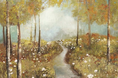 Dandelion Path by Allison Pearce art print