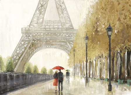 Wandering Paris by Allison Pearce art print