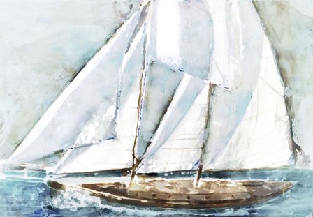 Big Bad Sailboat by Edward Selkirk art print