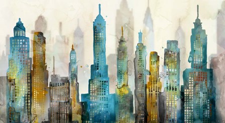 City Sky by Edward Selkirk art print