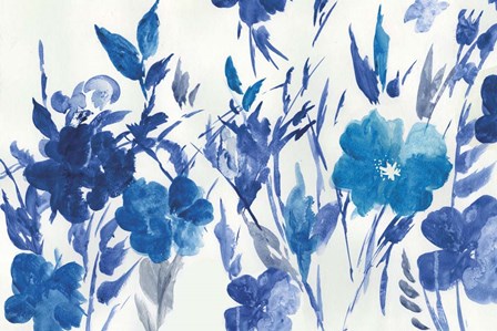 Blue Meadow by Asia Jensen art print