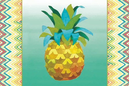 Island Time Pineapples III by Beth Grove art print