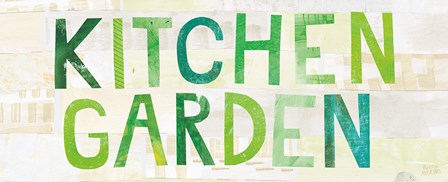 Kitchen Garden Cream Sign I by Melissa Averinos art print
