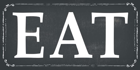 Eat by ND Art &amp; Design art print