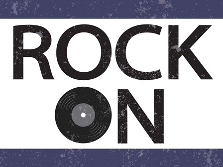 Rock On by ND Art &amp; Design art print
