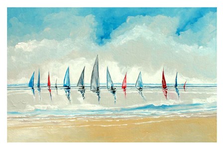 Boats IV by Stuart Roy art print