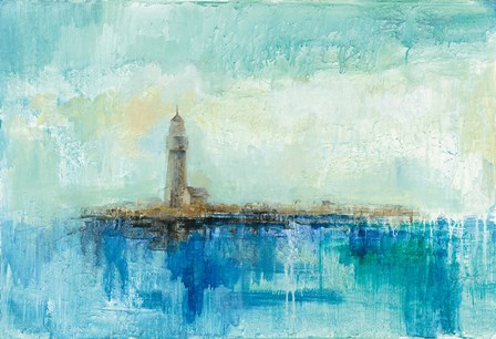 Lighthouse Morning by Silvia Vassileva art print