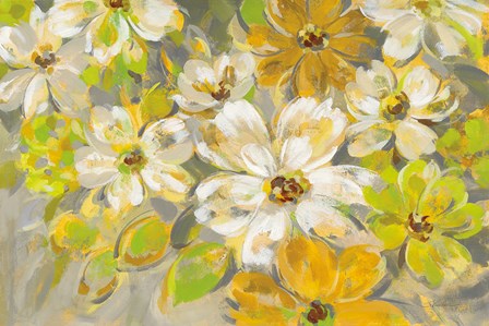 Scattered Spring Petals by Silvia Vassileva art print