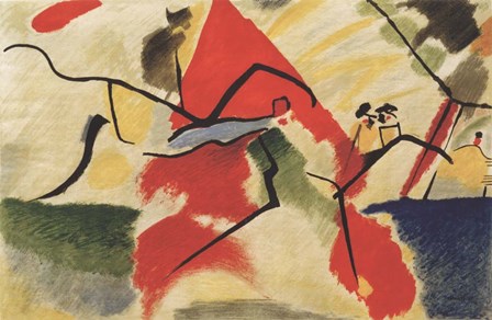 Impression V, 1911 by Wassily Kandinsky art print