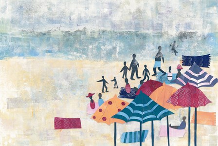 Day at the Beach by Wild Apple Portfolio art print
