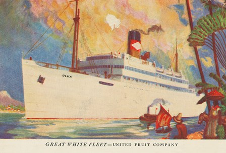 Great White Fleet Postcard II Crop by Wild Apple Portfolio art print