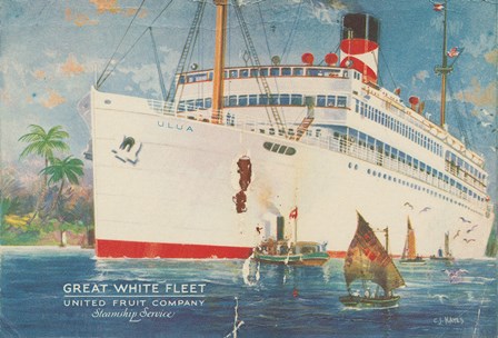 Great White Fleet Postcard I by Wild Apple Portfolio art print