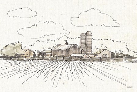 Farm Memories I by Anne Tavoletti art print