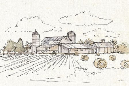 Farm Memories II by Anne Tavoletti art print