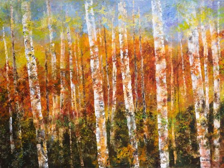 Autumn View by Edith Green art print