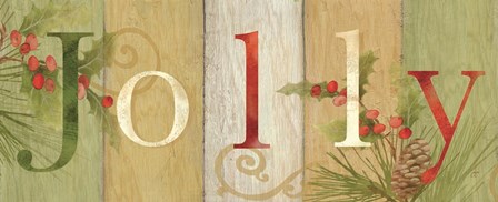 Jolly Rustic Sign III by Cynthia Coulter art print