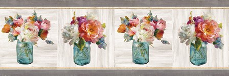 French Cottage Bouquet IV by Danhui Nai art print