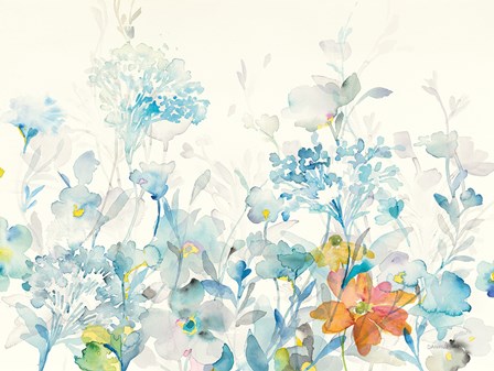 Translucent Florals by Danhui Nai art print