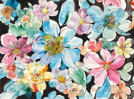 Floral Delight by Danhui Nai art print
