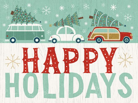 Holiday on Wheels IX by Michael Mullan art print