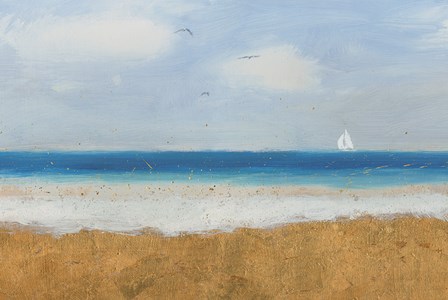Beach Horizon by James Wiens art print