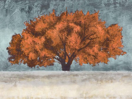 Orange Oak by Jan Eelder art print
