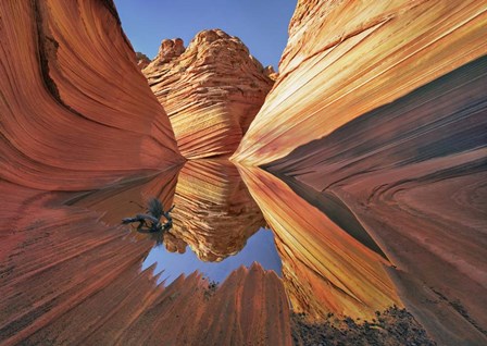 The Wave in Vermillion Cliffs, Arizona by Frank Krahmer art print