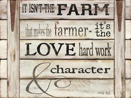 It Isn&#39;t the Farm by Cindy Jacobs art print